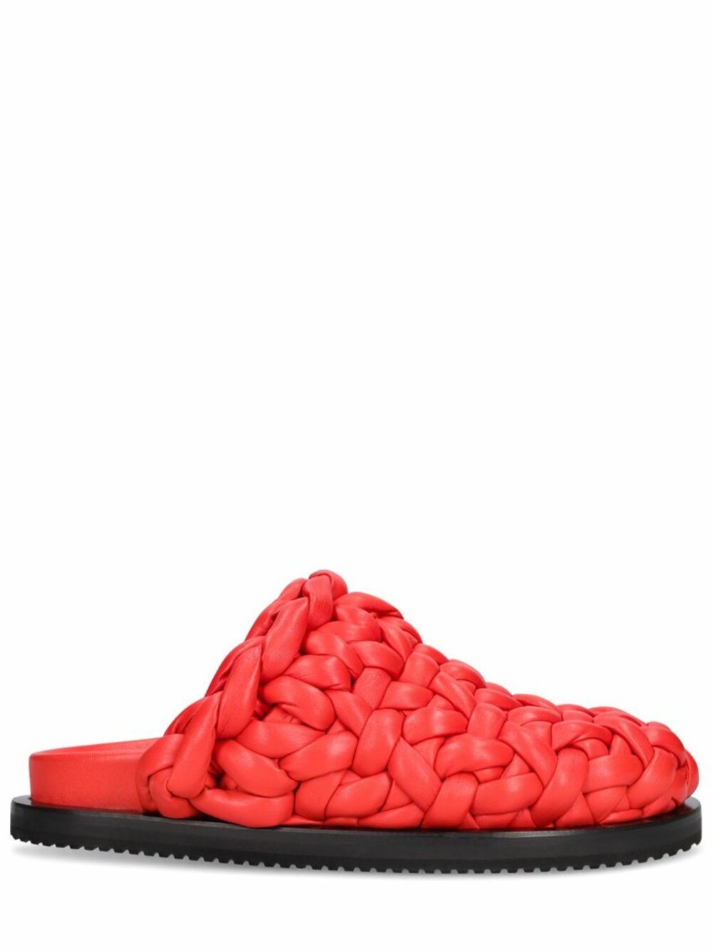 ALANUI Icon Interwoven Leather Mules EU 40 (US 10) Red Lux Designer $1,700 NWT - Picture 3 of 10